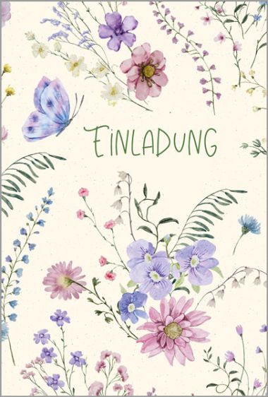  - Allgemeine Kollektion-Randdevisen - Einladung / Einladung Beutel - Einladung
