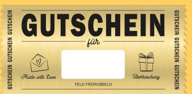  - Allgemeine Kollektion-Randdevisen - Gutschein/Geldkarte - Gutschein Din Lang