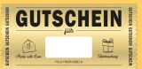Gutschein Din Lang