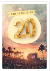 Geburtstag 20. Jumbo