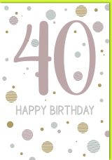 Geburtstag 40. Jumbo