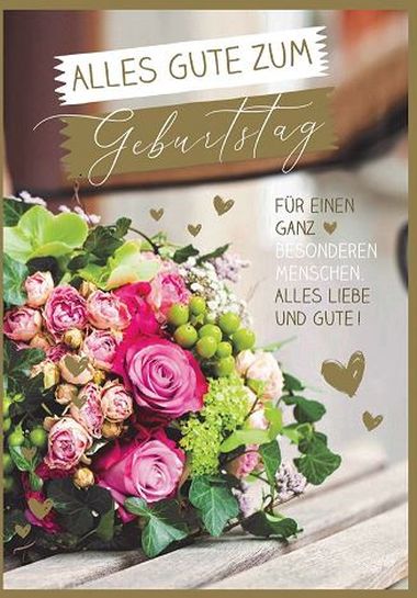  - Allgemeine Kollektion-Hauptdevisen - Jumbo / XL Karten - Geburtstag Jumbo