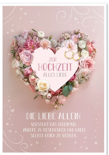  - Allgemeine Kollektion-Hauptdevisen - Jumbo / XL Karten - Vermählung Jumbo
