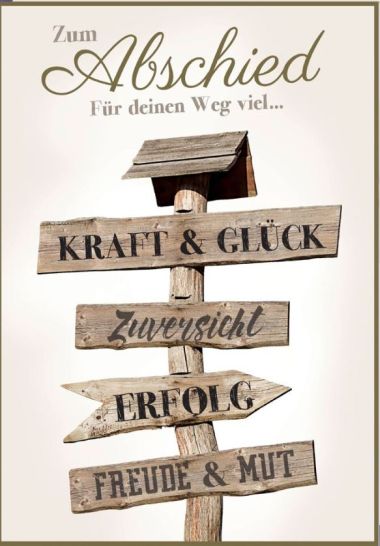  - Allgemeine Kollektion-Hauptdevisen - Jumbo / XL Karten - AC Abschied Jumbo