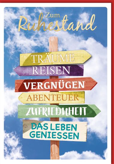  - Allgemeine Kollektion-Hauptdevisen - Jumbo / XL Karten - Ruhestand Jumbo