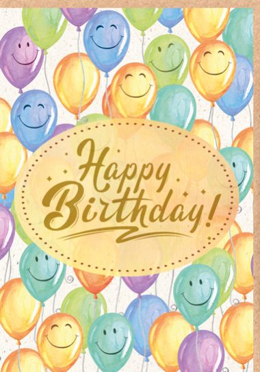  - Allgemeine Kollektion-Randdevisen - Midi - Happy Birthday Midi