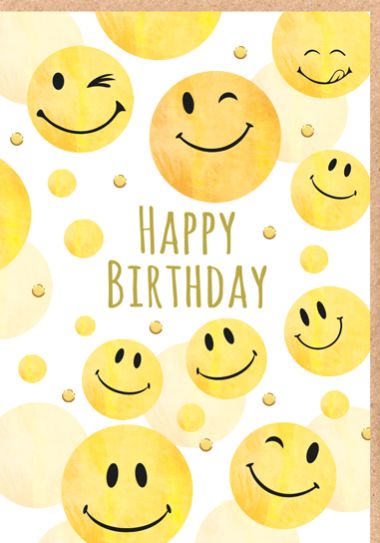  - Allgemeine Kollektion-Randdevisen - Midi - Happy Birthday Midi