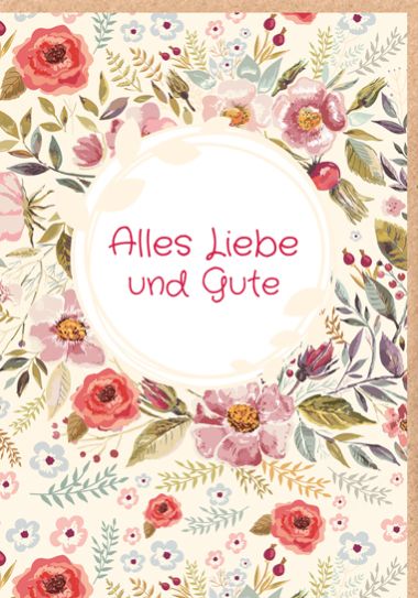  - Allgemeine Kollektion-Randdevisen - Midi - Allg. Glückwünsche Midi