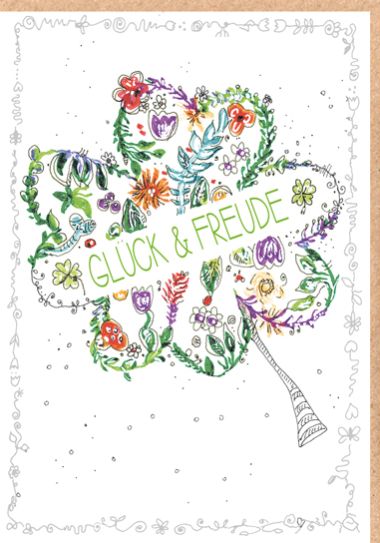  - Allgemeine Kollektion-Randdevisen - Midi - Allg. Glückwünsche Midi