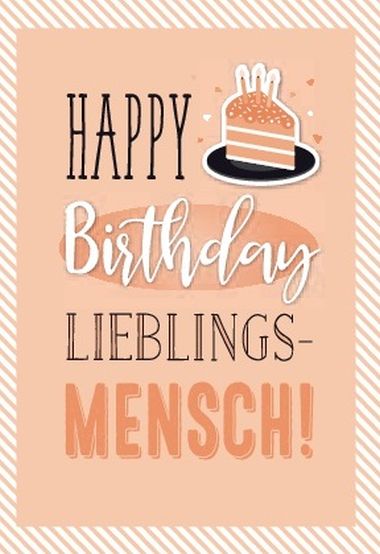  - Allgemeine Kollektion-Randdevisen - Karten mit Klammer - Mini mit Klammer Happy Birthday