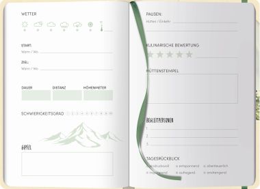  - Geschenkartikel Allgemein - SCHREIBLIEBE - Wandertagebuch-Rucksack