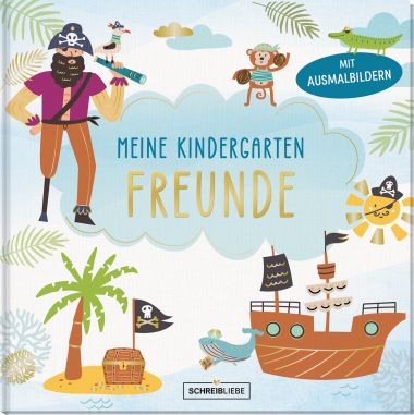 Kindergarten Freundebuch "Pirat"
