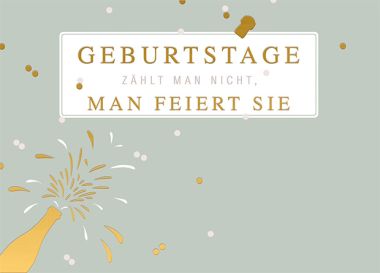  - Allgemeine Kollektion-Randdevisen - Midi - Geburtstag Midi