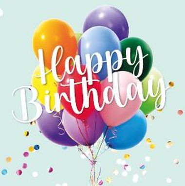  - Allgemeine Kollektion-Randdevisen - Quadro - Quadro Happy Birthday