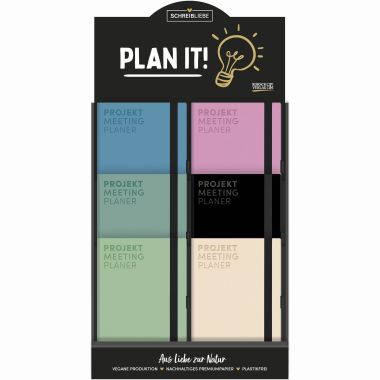 - Geschenkartikel Allgemein - SCHREIBLIEBE - Schreibliebe Set "Projekt-Meetingplaner"