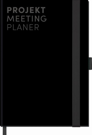 Projekt-Meeting Planer "Black"