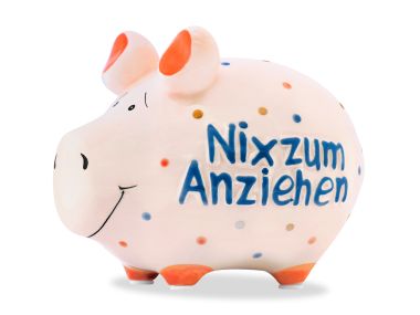  - Sparschweine / Zebrafant / Sparhaie / Mönsterli - Kleinschweine - Nix zum Anziehen - Kleinschwein