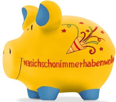  - Sparschweine / Zebrafant / Sparhaie / Mönsterli - Mittelschweine - Wasichschonimmer - Mittelschwein