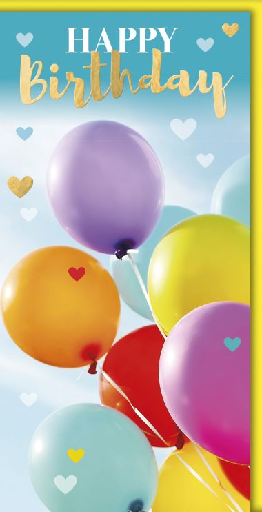  - Allgemeine Kollektion-Hauptdevisen - Geburtstag DIN Lang - Geburtstag DIN Lang