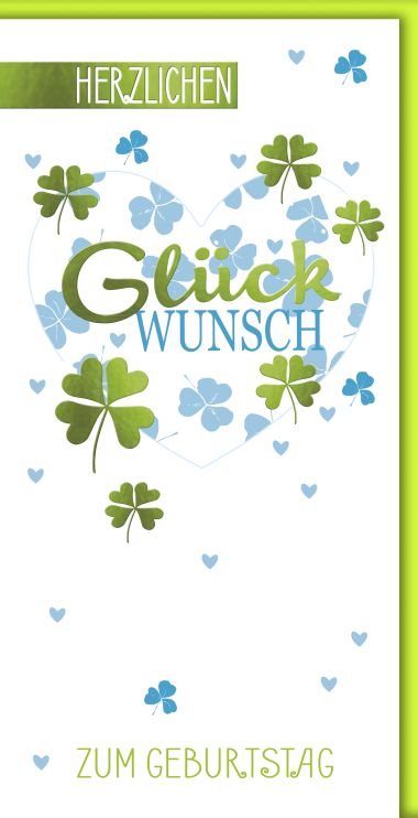  - Allgemeine Kollektion-Hauptdevisen - Geburtstag DIN Lang - Geburtstag DIN Lang