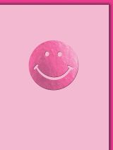 Blanco - Smiley pink