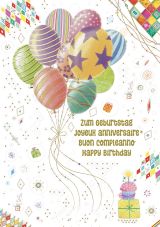 KK hoch Geburtstag mehrsprachig
