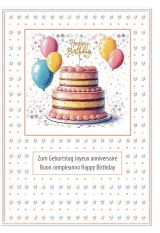 KK hoch Geburtstag mehrsprachig