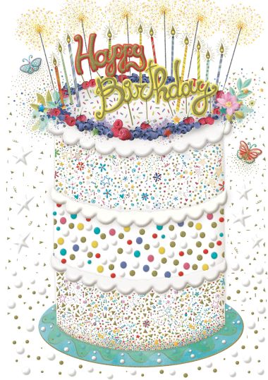  - Allgemeine Kollektion-Hauptdevisen - Geburtstag - KK hoch Happy Birthday