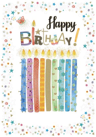  - Allgemeine Kollektion-Hauptdevisen - Geburtstag - KK hoch Happy Birthday