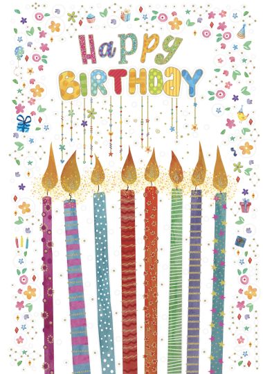  - Allgemeine Kollektion-Hauptdevisen - Geburtstag - KK hoch Happy Birthday