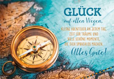  - Allgemeine Kollektion-Randdevisen - Allgemeine Glückwünsche/Entschuldigung - KK quer Allg. Glückwünsche