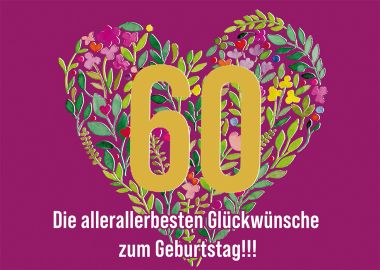  - Serien - Your Everyday - KK quer Zahlengeburtstag 60.