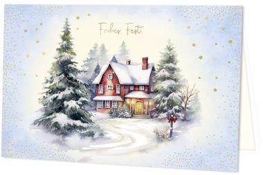  - Grusskarten für Firmen - auf Wunsch mit Eindruck erhältlich - Weihnachten/Neujahr - IND.KARTEN WEIHNACHTEN