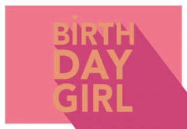  - Allgemeine Kollektion-Hauptdevisen - Geburtstag - wfa KK quer Happy Birthday