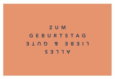  - Allgemeine Kollektion-Hauptdevisen - Geburtstag - wfa KK quer Geburtstag