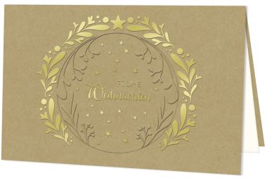  - Grusskarten f&uuml;r Firmen - auf Wunsch mit Eindruck erh&auml;ltlich - Weihnachten/Neujahr - IND.KARTEN WEIHNACHTEN