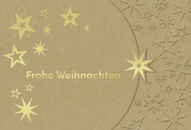  - Grusskarten f&uuml;r Firmen - auf Wunsch mit Eindruck erh&auml;ltlich - Weihnachten/Neujahr -  IND.KARTEN WEIHNACHTEN