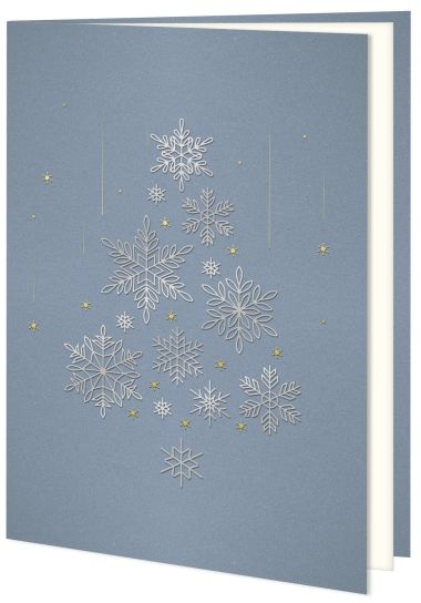  - Grusskarten f&uuml;r Firmen - auf Wunsch mit Eindruck erh&auml;ltlich - Weihnachten/Neujahr - Ind.Karten Weihnachten