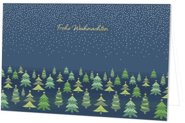  - Grusskarten f&uuml;r Firmen - auf Wunsch mit Eindruck erh&auml;ltlich - Weihnachten/Neujahr - IND.KARTEN WEIHNACHTEN