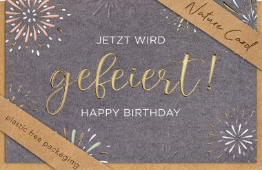  - Allgemeine Kollektion-Hauptdevisen - Geburtstag - KK quer Happy Birthday