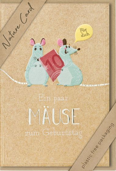  - Serien - Nature Card #plastikfrei #unverpackt - wfa KK hoch Geldkarte