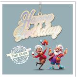 KK quadratisch Happy Birthday
