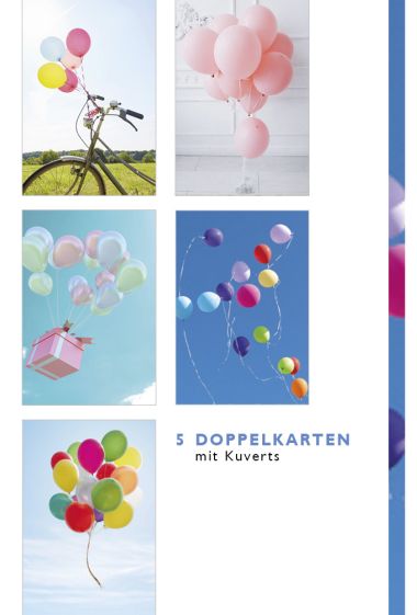  - Allgemeine Kollektion-Hauptdevisen - Fotokarten Böxli - Böxli Blanco - Ballons