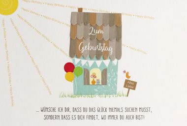  - Allgemeine Kollektion-Hauptdevisen - Geburtstag - wfa KK quer Geburtstag