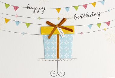  - Allgemeine Kollektion-Hauptdevisen - Geburtstag - wfa KK quer Happy Birthday