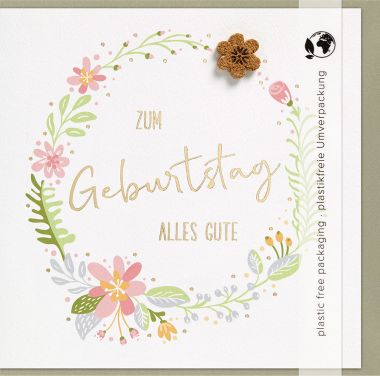  - Serien - Moments's Collections #plastikfrei - KK quadratisch Geburtstag