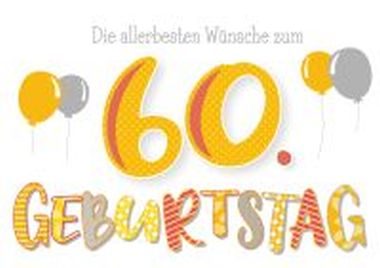  - Serien - Happy Colours - wfa KK quer Geburtstag 60.