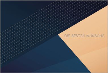  - Grusskarten für Firmen - auf Wunsch mit Eindruck erhältlich - Glückwunsch - IND.ALLG.GLÜCKWUNSCHKARTE