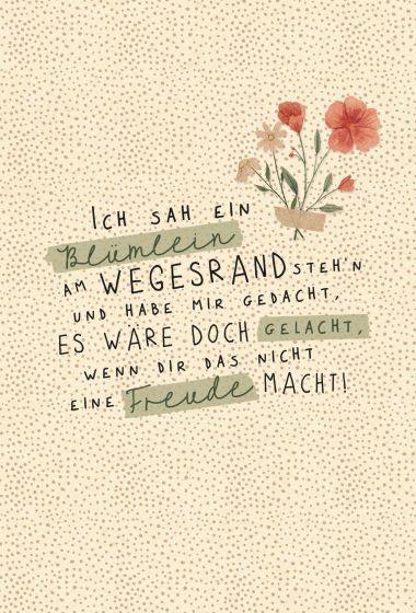  - Allgemeine Kollektion-Randdevisen - Allgemeine Glückwünsche/Entschuldigung - wfa PK hoch Allg. Glückwünsche