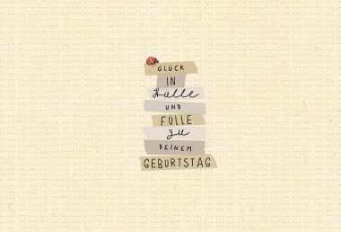  - Allgemeine Kollektion-Hauptdevisen - Geburtstag - wfa PK quer Geburtstag